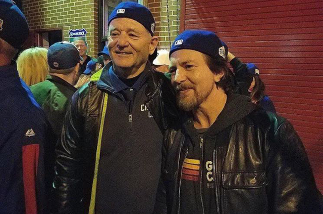 Bill Murray and Eddie Vedder