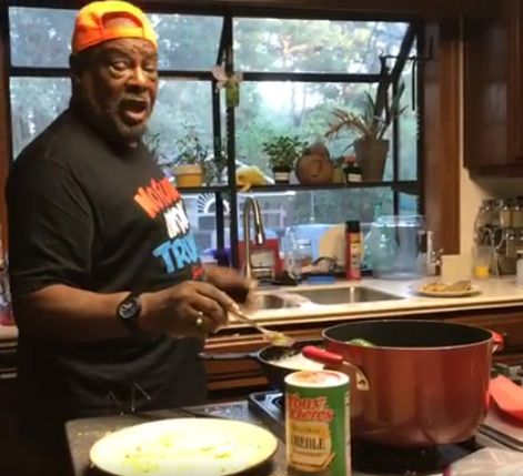 George clinton cooking show after catching the fish