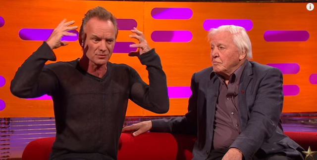 Sting Got Stung On The Head By Bees - The Graham Norton Show