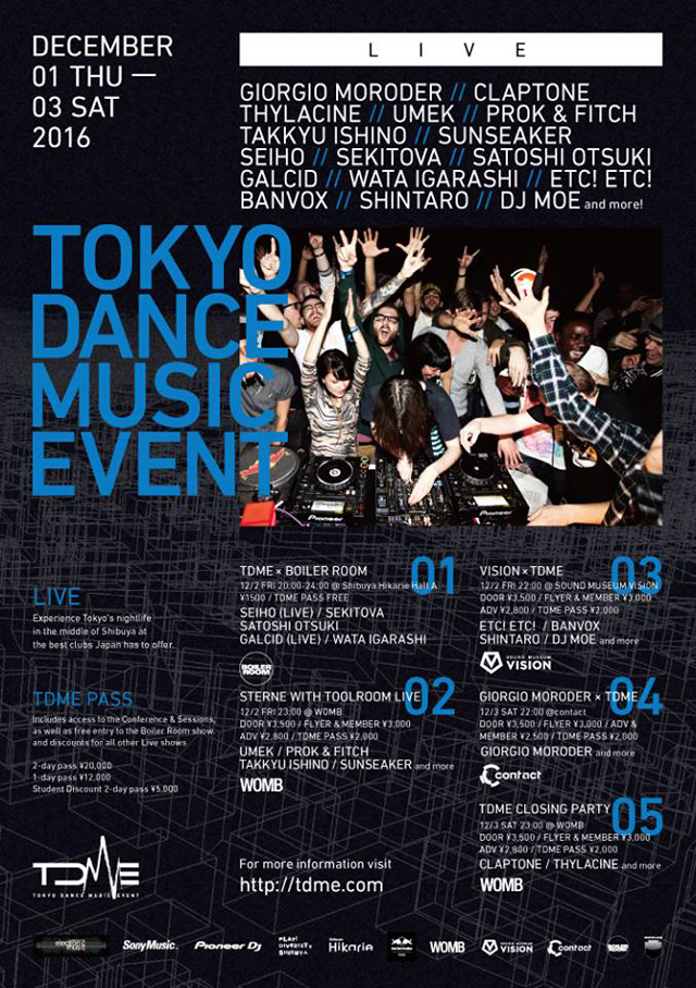 TOKYO DANCE MUSIC EVENT
