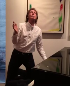 Paul McCartney Mannequin Challenge