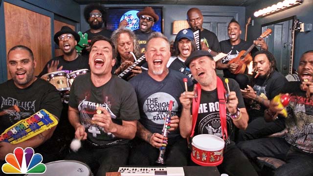 Jimmy Fallon, Metallica & The Roots