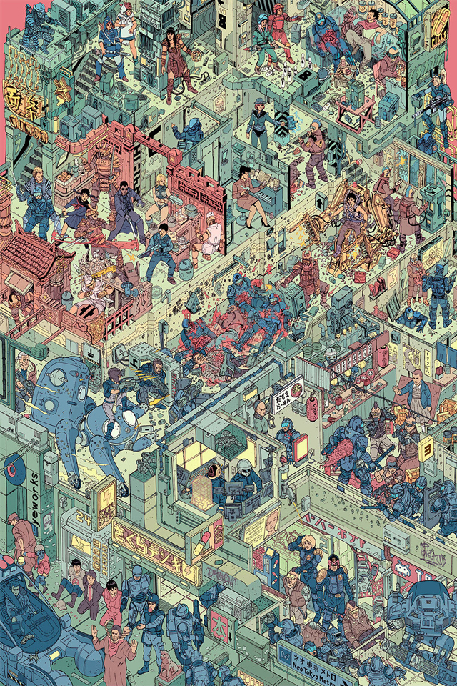 The Raid - By Josan Gonzalez and Laurie Greasley