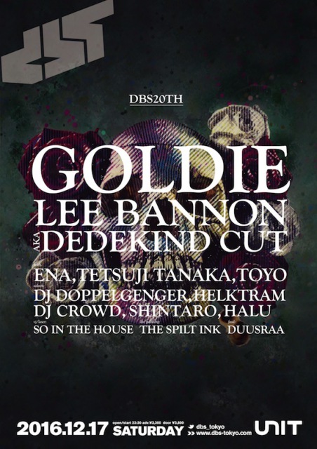 DBS20TH GOLDIE x Lee Bannon AKA Dedekind Cut