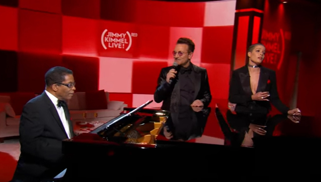 Bono, Halsey, Herbie Hancock