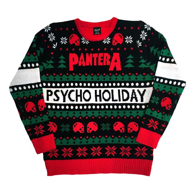 PANTERA HOLIDAY PSYCHO HOLIDAY SWEATER