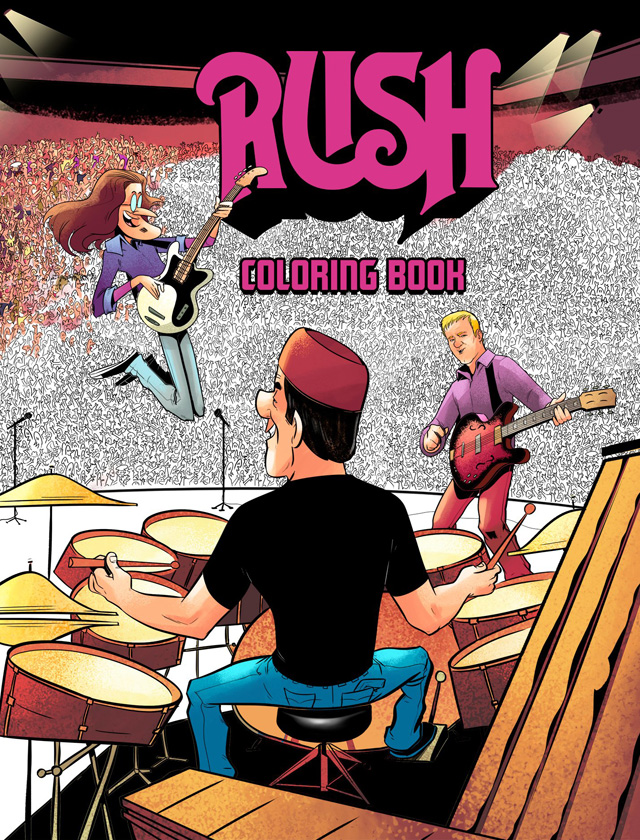 Official RUSH Coloring Book