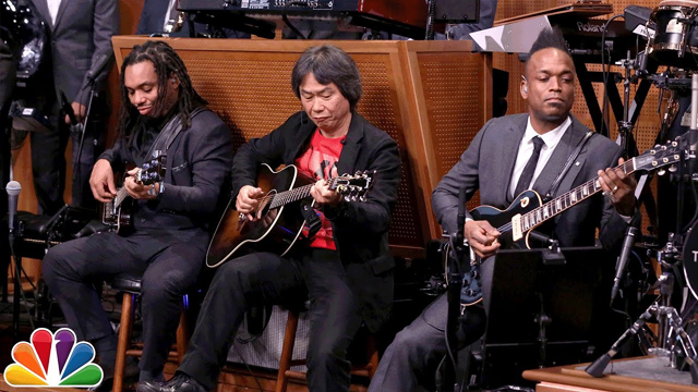 Shigeru Miyamoto and The Roots Perform 