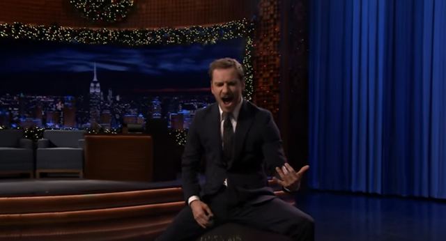 Air Guitar Battle with Michael Fassbender - The Tonight Show Starring Jimmy Fallon