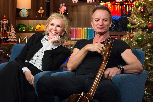 Sting & Trudie Styler