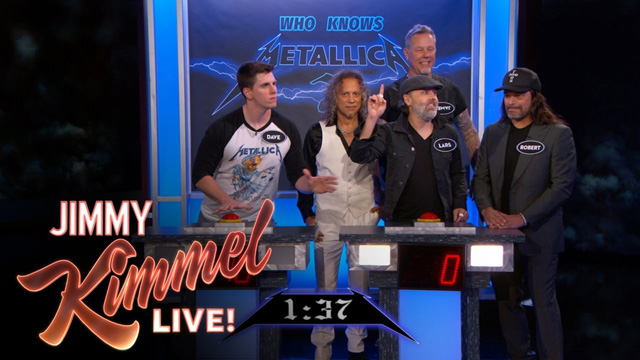Who Knows Metallica? - Metallica vs. Superfan - Jimmy Kimmel Live