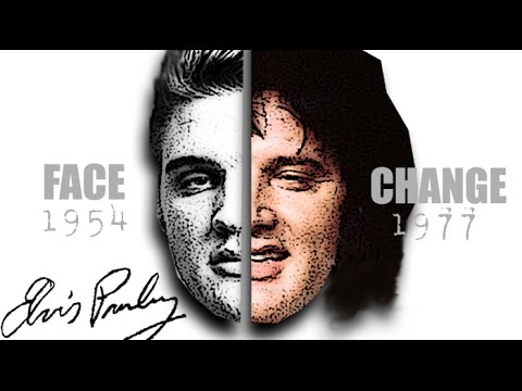 ELVIS PRESLEY: Face Change With 3D Effect - Angel Nene