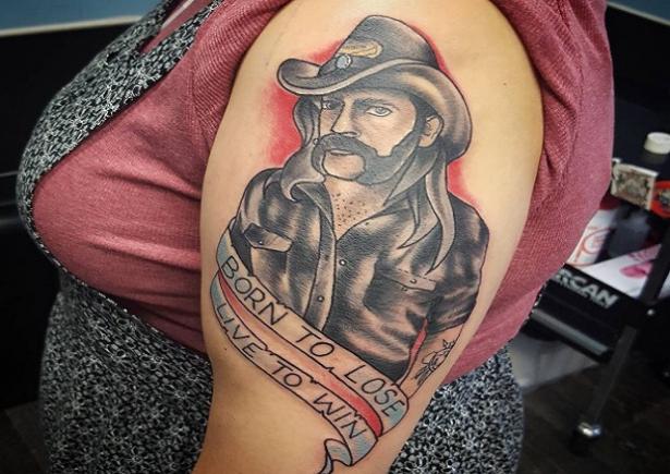 Lemmy Memorial Tattoo