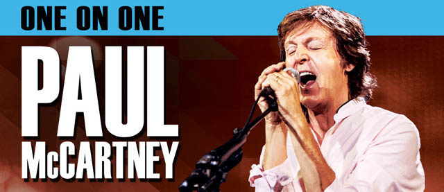 Paul McCartney ONE ON ONE JAPAN TOUR