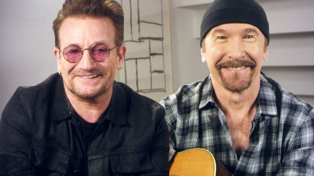 Bono and The Edge