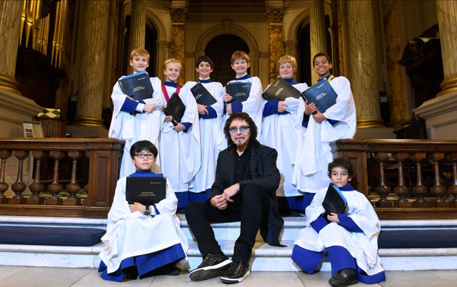 Tony Iommi and Birmingham Cathedral Choir