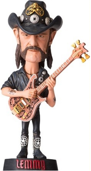 Lemmy bobblehead by Drastic Plastic (2017)