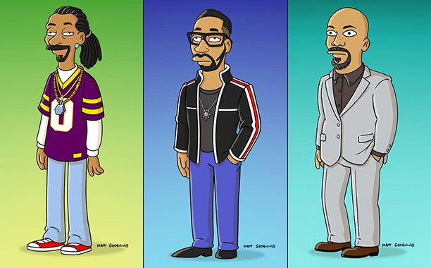 The Simpsons - RZA, Snoop Dogg, Common