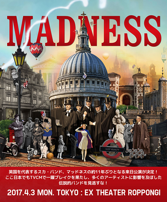 Madness Japan Tour 2017
