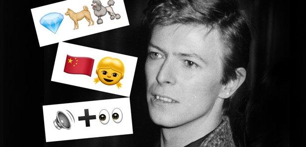 QUIZ: Guess The David Bowie Song Title From The Emoji - Radio X