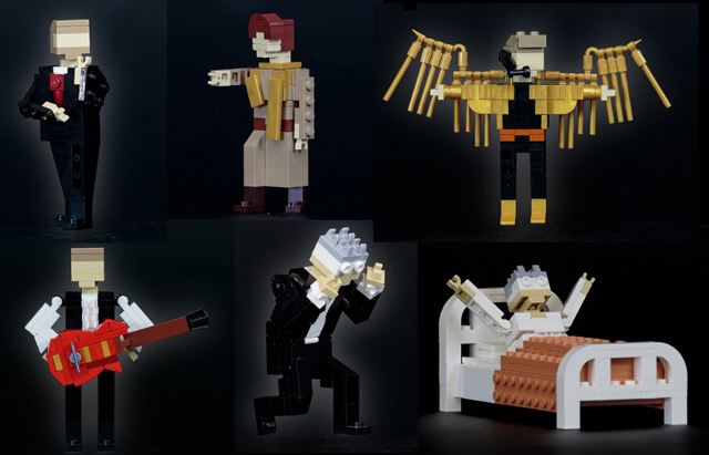 100 LEGO VERSIONS OF DAVID BOWIE