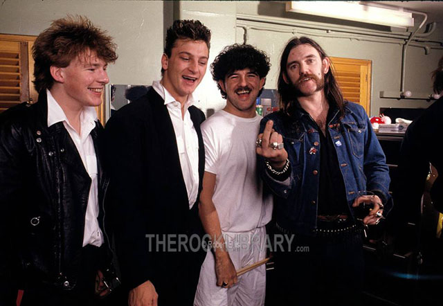 Frankie Goes To Hollywood & Lemmy - Photo by Robert Ellis