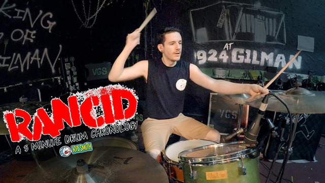 Rancid: A 5 Minute Drum Chronology - Kye Smith