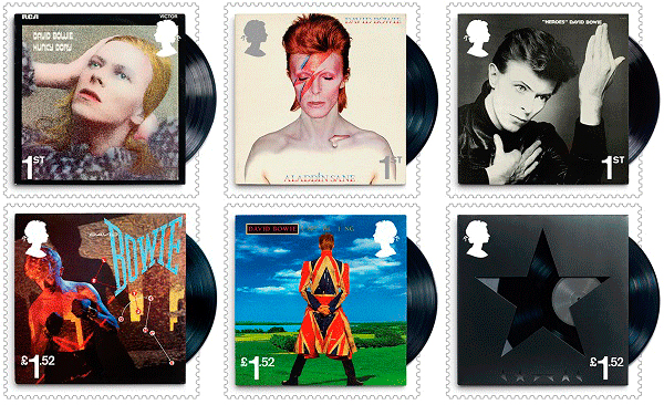 David Bowie Special Stamps