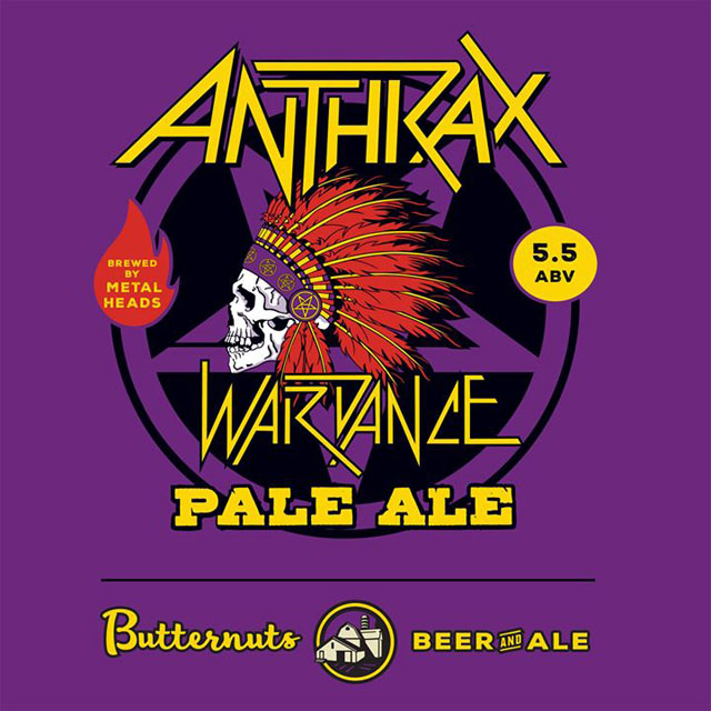 Anthrax craft beer ‘Wardance’
