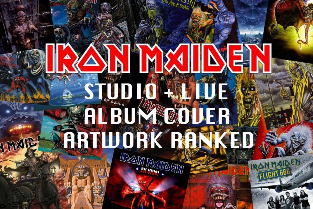 Iron Maiden Studio + Live Album Cover Artwork Ranked - loudwire