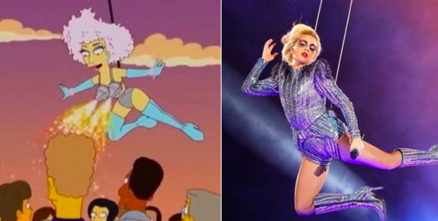 Lady Gaga × The Simpsons - Lady Gaga