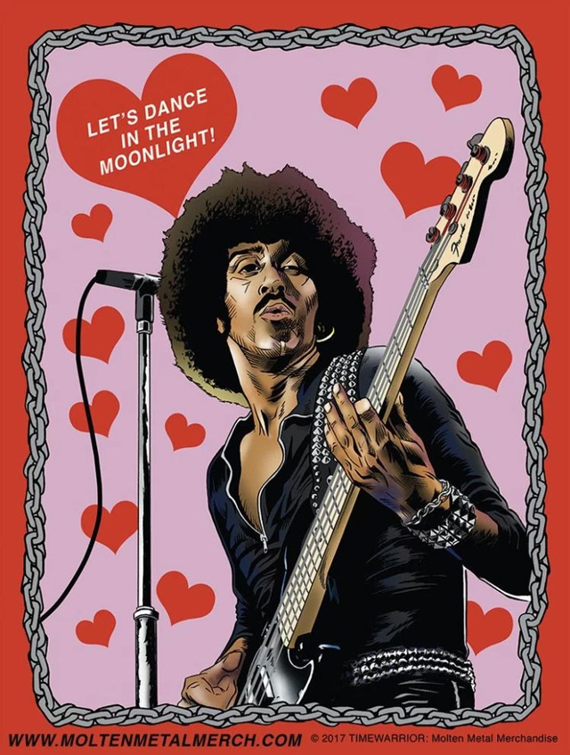 HEAVY METAL HEROES VALENTINE'S DAY CARD