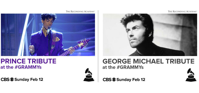 Grammy - George Michael, Prince Tributes