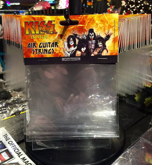 KISS by MMG Air Guitar Strings