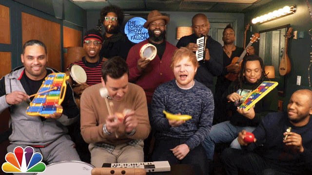 Jimmy Fallon, Ed Sheeran & The Roots Sing 