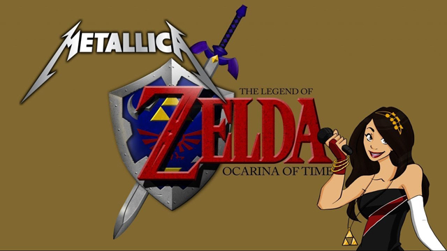 LadyGameLyric - Zelda: Song of Storms + Nothing Else Matters (Metallica) mashup