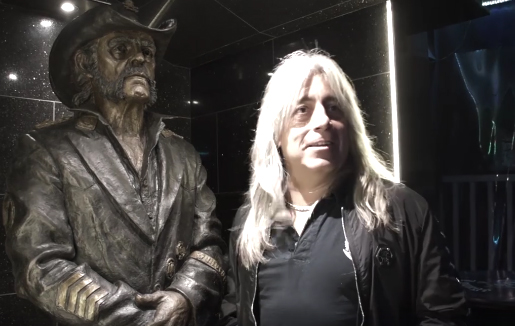 Mikkey Dee and Lemmy Kilmister Statue