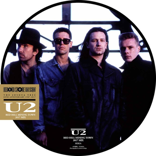 U2 / Red Hill Mining Town (2017 Mix) - 12″ picture disc