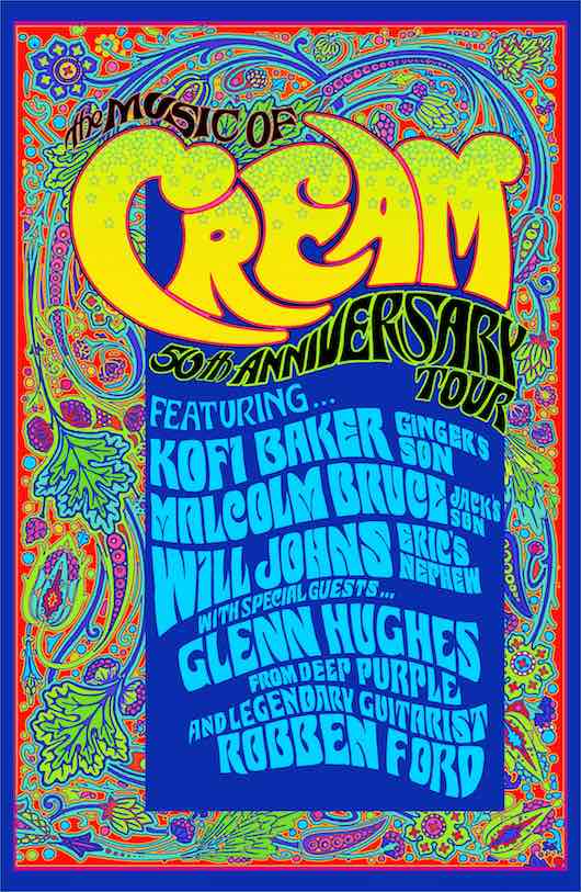 The Music of Cream 50th Anniversary Tour