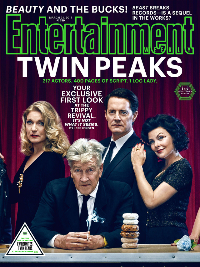 Entertainment Weekly TWIN PEAKS COVERS