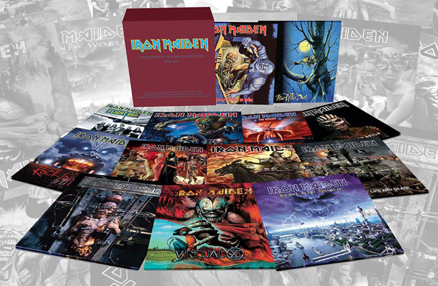 Iron Maiden 1990-2015 heavyweight 180-gram black vinyl