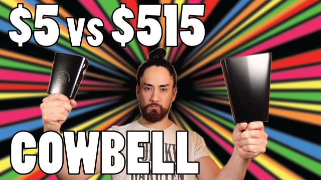 samuraiguitarist - $5 vs $515 Cowbell