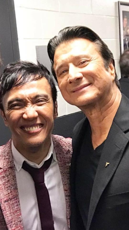 Steve Perry and Arnel Pineda