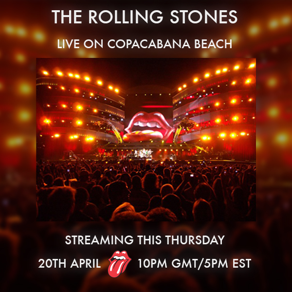 The Rolling Stones / Live On Copacabana Beach - livestream
