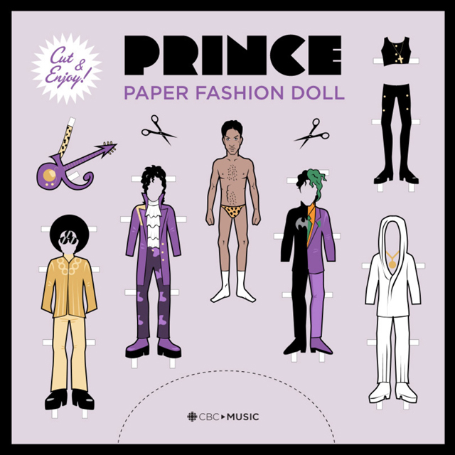 Prince paper doll
