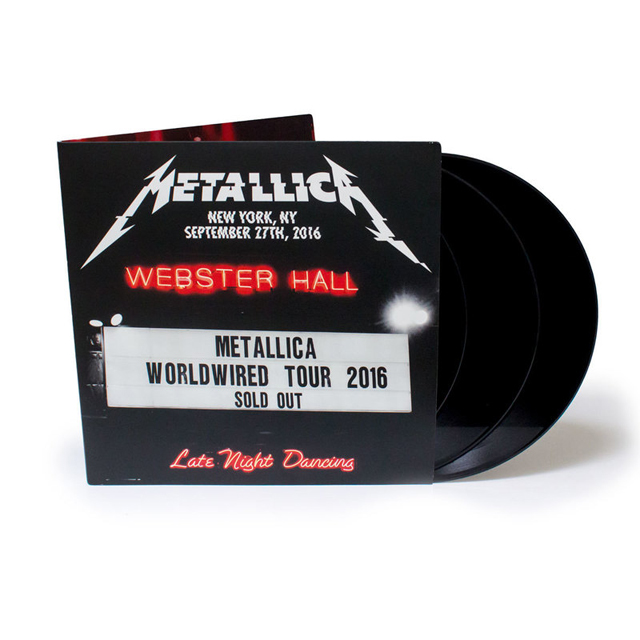 Metallica / LIVE AT WEBSTER HALL, NEW YORK, NY - SEPTEMBER 27TH, 2016