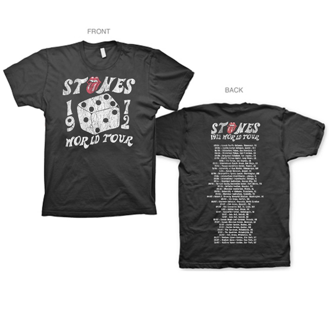The Rolling Stones 1972 World Tour Tee