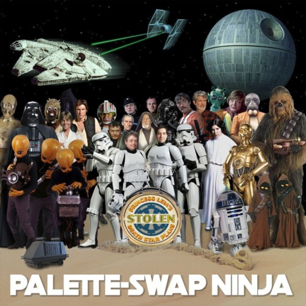 Palette-Swap Ninja / Princess Leia's Stolen Death Star Plans