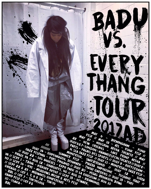 Erykah Badu - Badu vs. Everythang tour