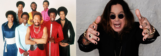 Earth, Wind and Fire & Ozzy Osbourne